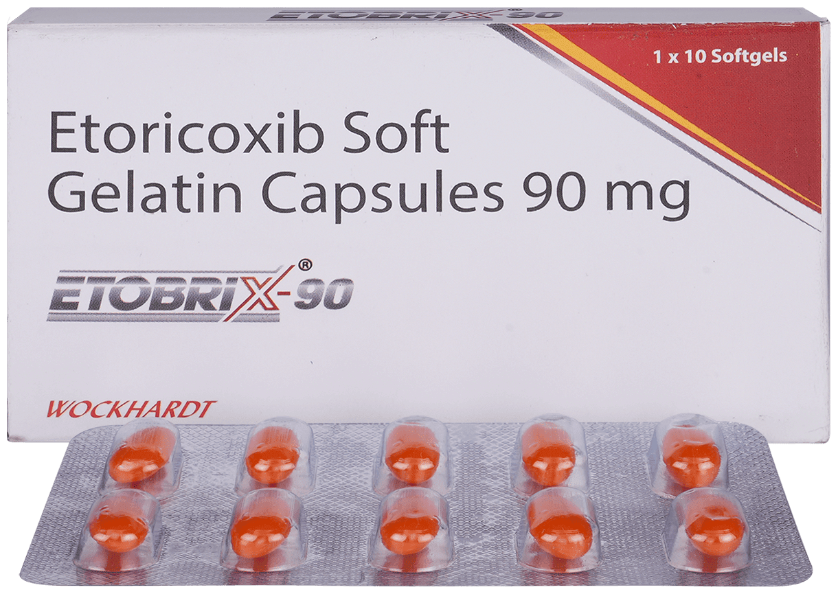 Etobrix 90mg Soft Gelatin Capsule