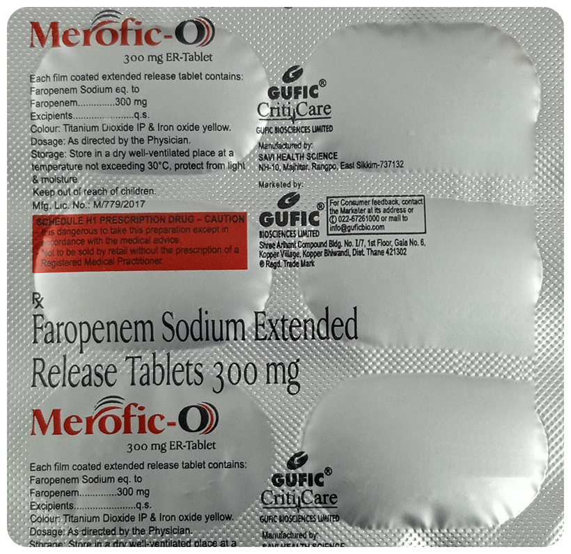 Merofic-O 300mg ER-Tablet