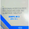 Zoryl M 3mg/500mg Tablet PR