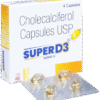 Super D3 60000IU Capsule