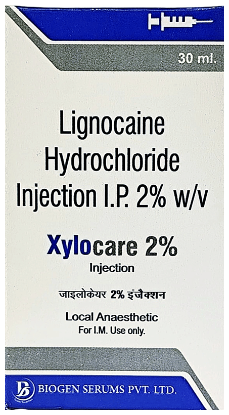 Xylocare 2% Injection