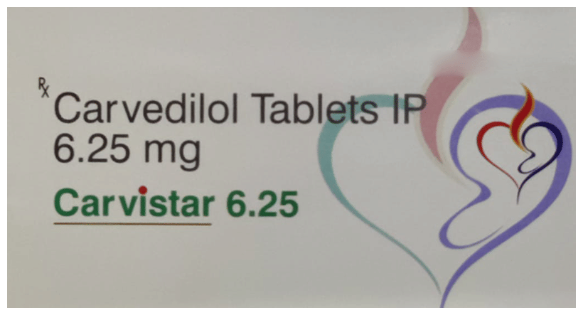 Carvistar 6.25 Tablet