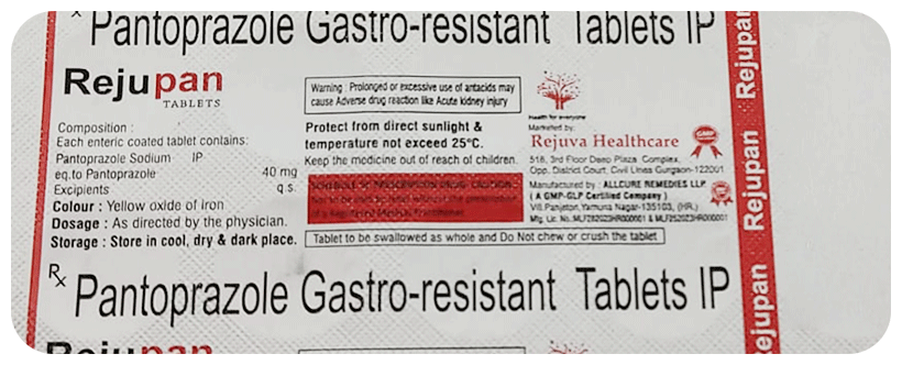 Rejupan 40mg Tablet