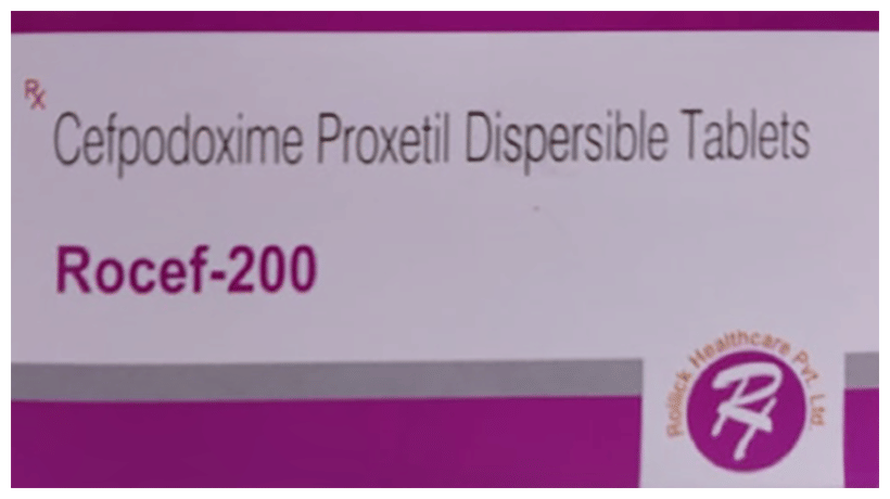 Rocef 200 Tablet DT