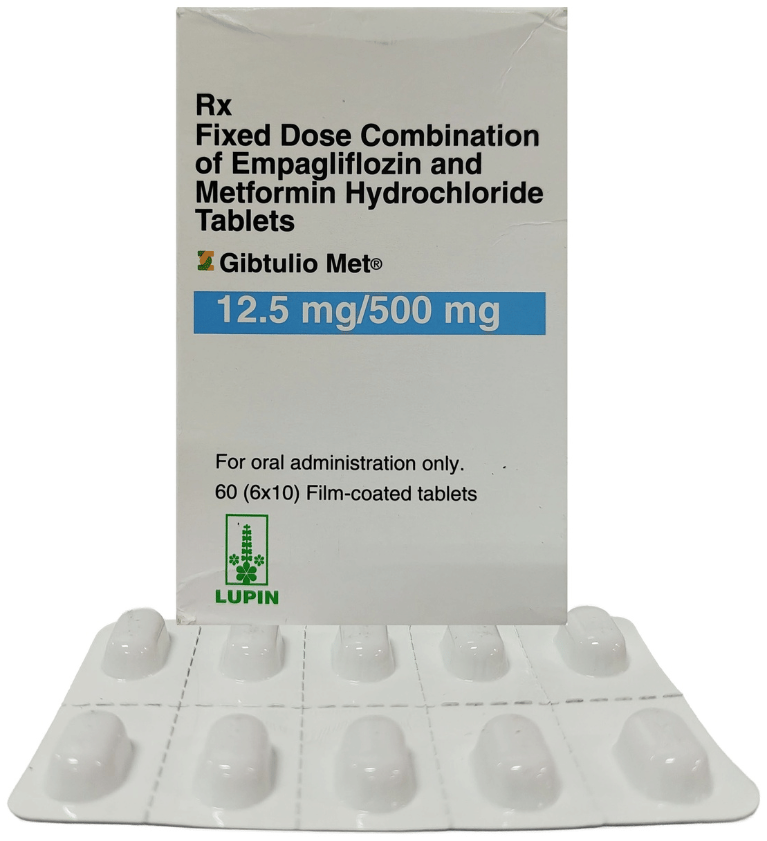 Gibtulio Met 12.5mg/500mg Tablet