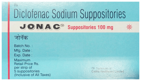 Jonac 100mg Suppository
