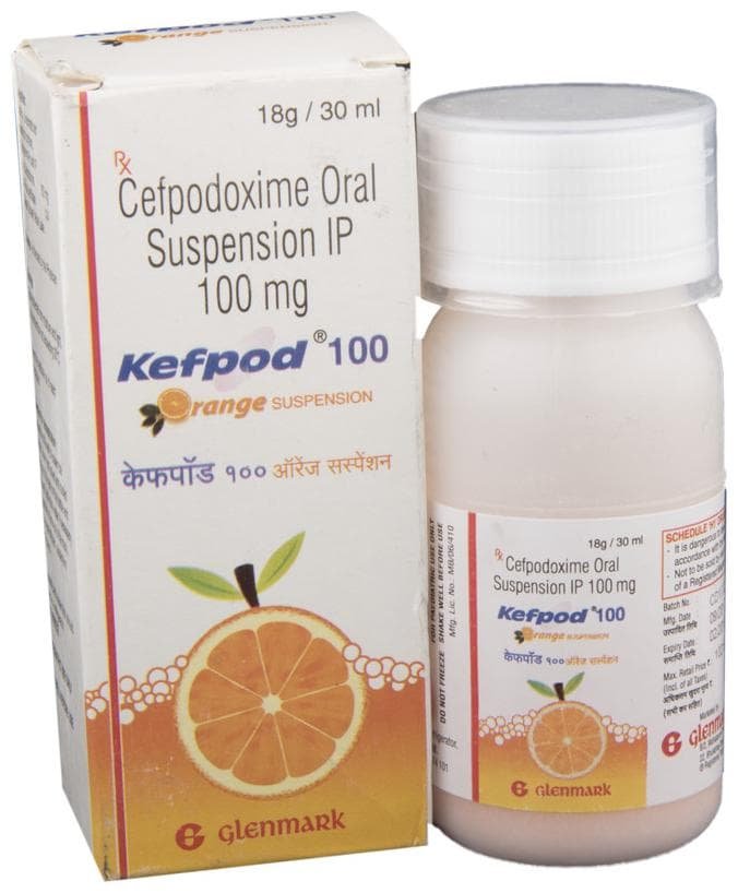 Kefpod 100 Suspension Orange