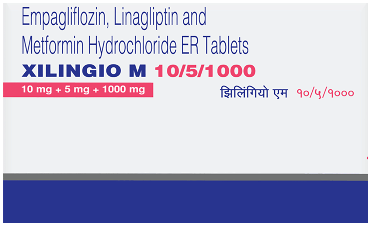 Xilingio M 10mg/5mg/1000mg Tablet ER
