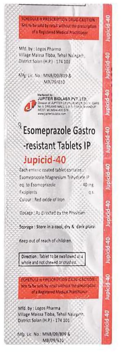 Jupicid 40mg Tablet