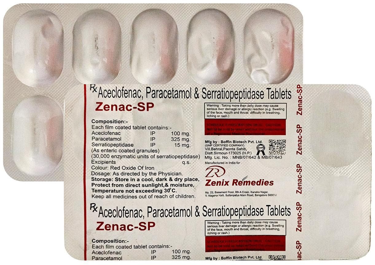 Zenac SP Tablet