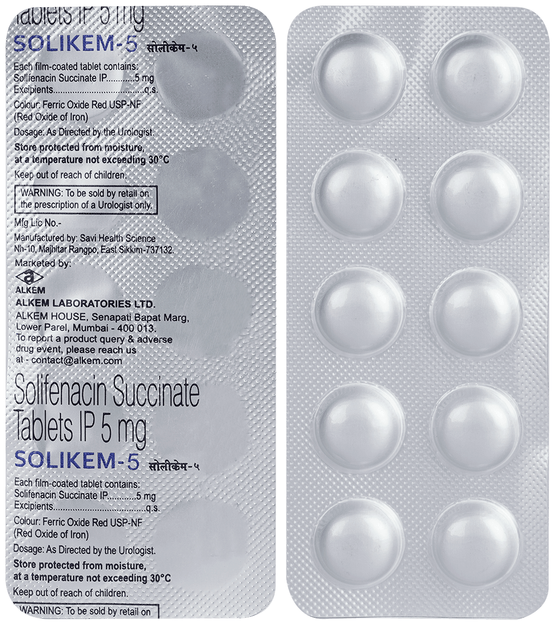 Solikem 5 Tablet