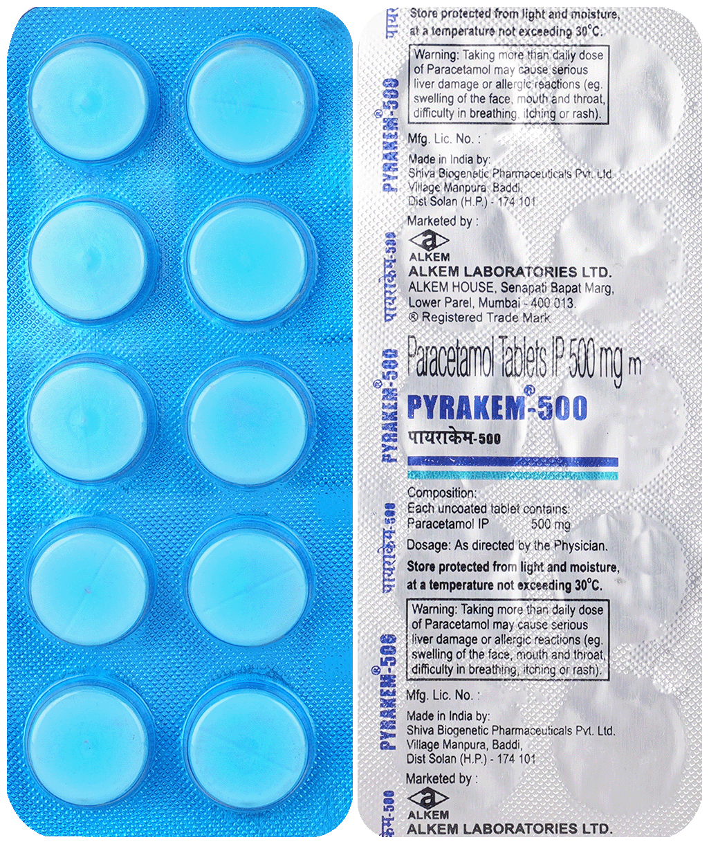 Pyrakem 500mg Tablet