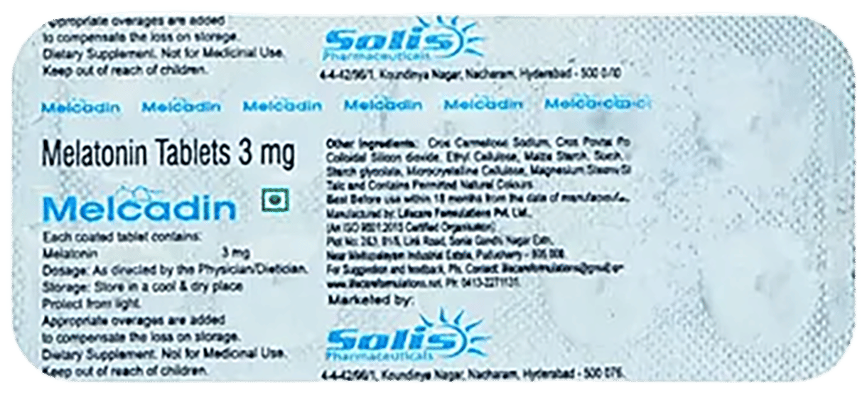 Melcadin 3mg Tablet