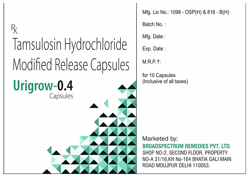 Urigrow 0.4 Capsule