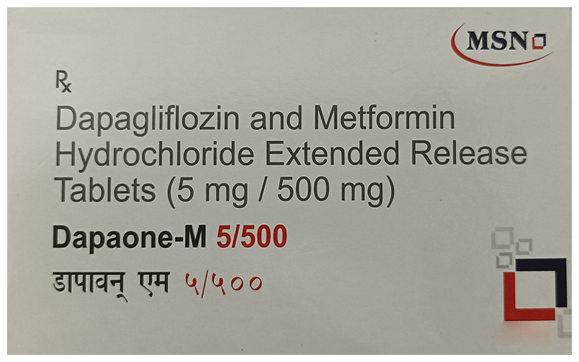 Dapaone-M 5/500 Tablet ER