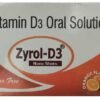 Zyrol-D3 Nano Shots (Each 5ml) Orange Sugar Free