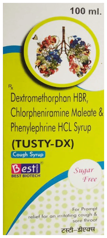 Tusty-DX Syrup Sugar Free