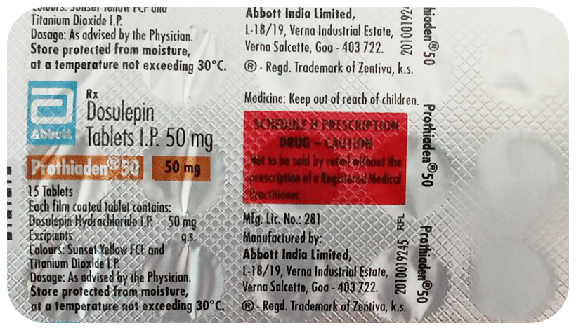 Prothiaden 50 Tablet