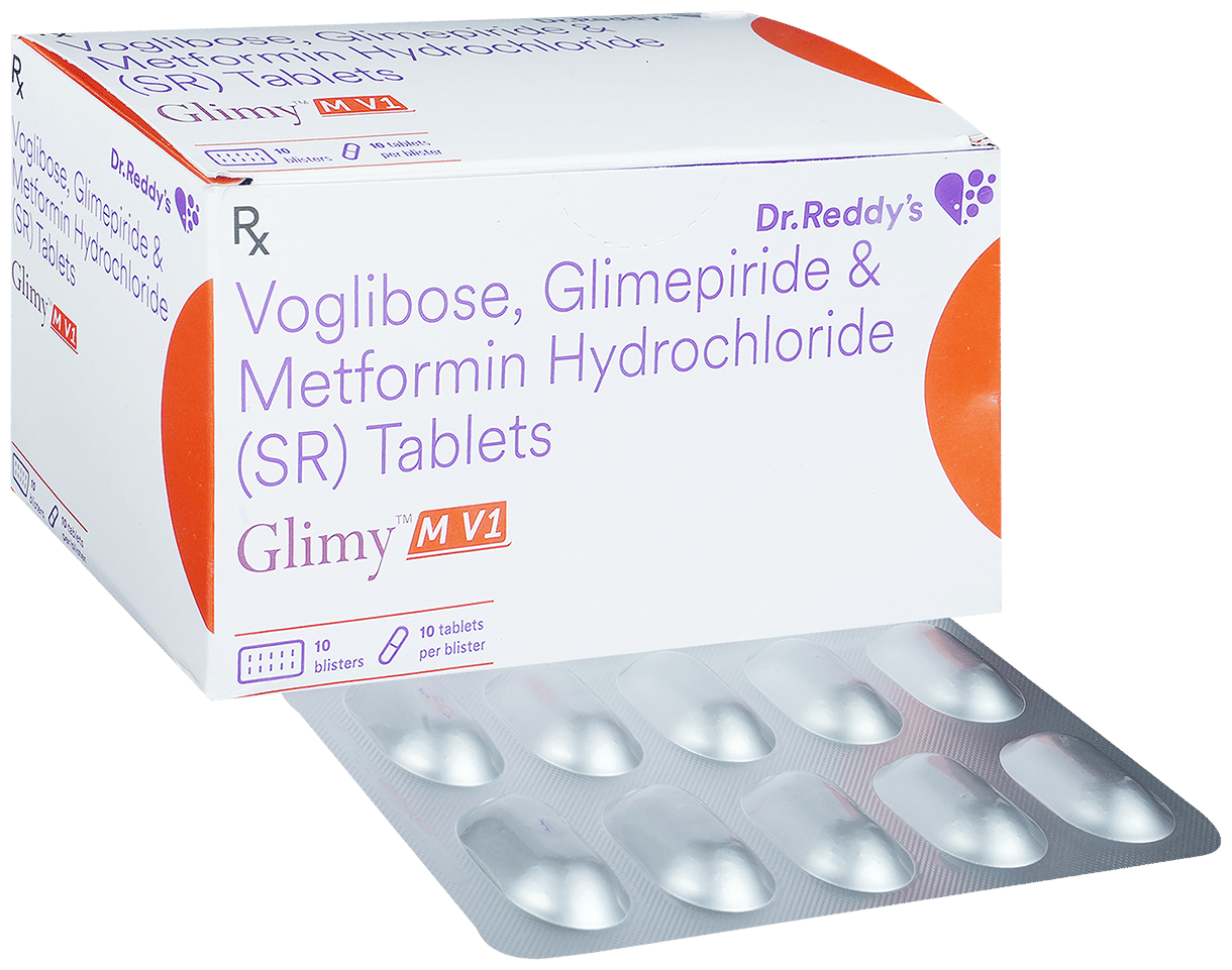 Glimy M V 1 Tablet SR