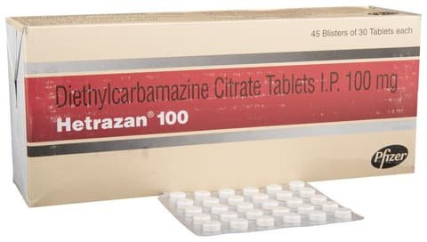Hetrazan 100 Tablet