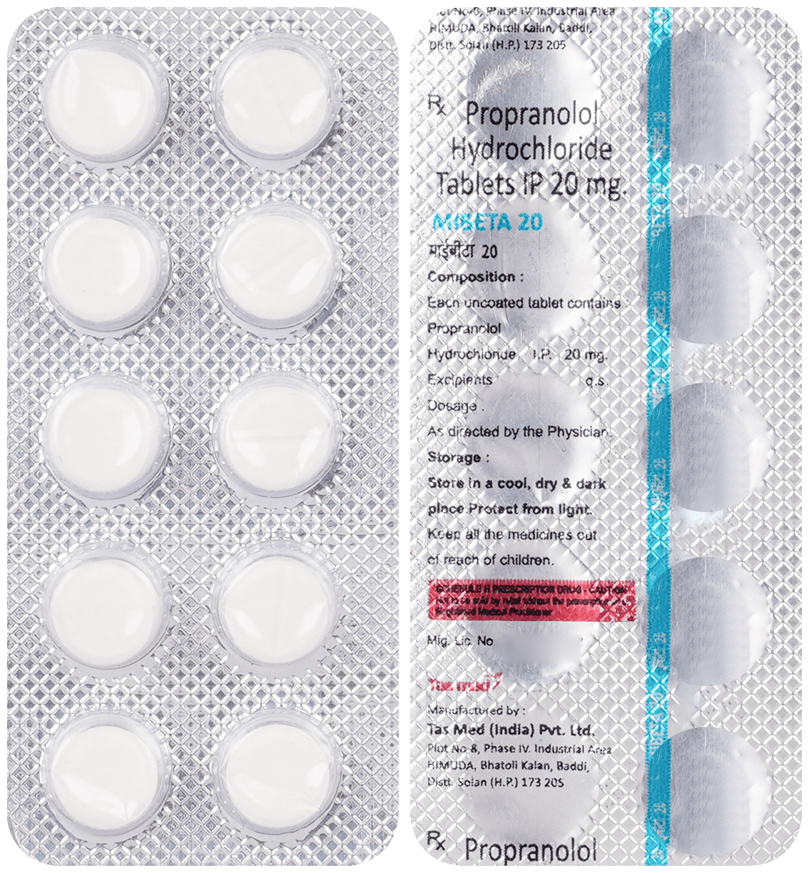 Mibeta 20mg Tablet
