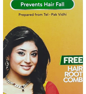 Baidyanath (Nagpur) Mahabhringraj Tel Ayurvedic Hair Oil | Helps Reduce Hair Fall