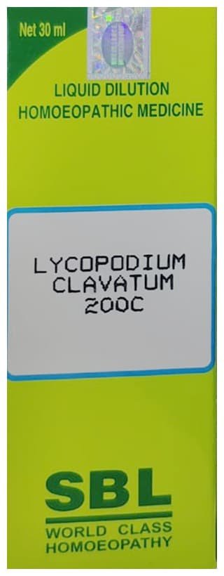 SBL Lycopodium Clavatum Dilution 200 CH