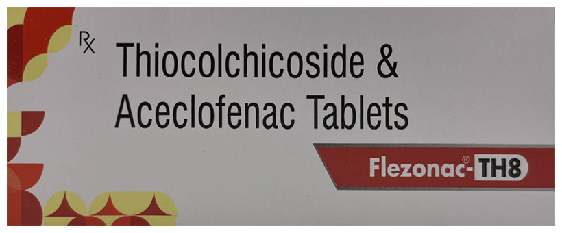 Flezonac TH 100mg/8mg Tablet