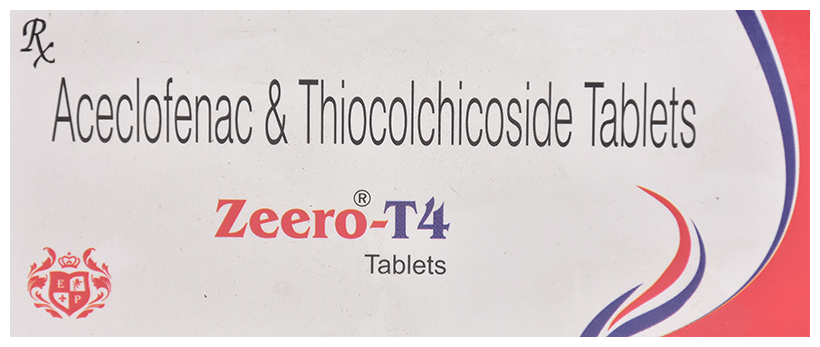 Zeero T 100mg/4mg Tablet