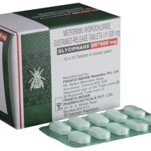 Glyciphage SR 500mg Tablet