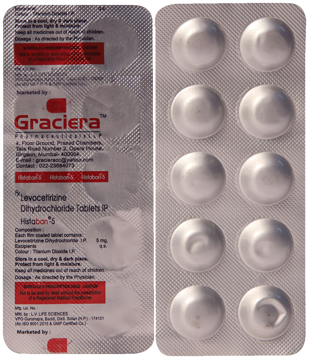 Histaban 5mg Tablet
