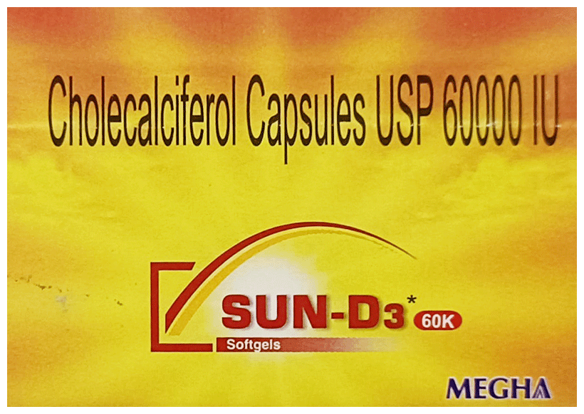 Sun D3 Soft Gelatin Capsule