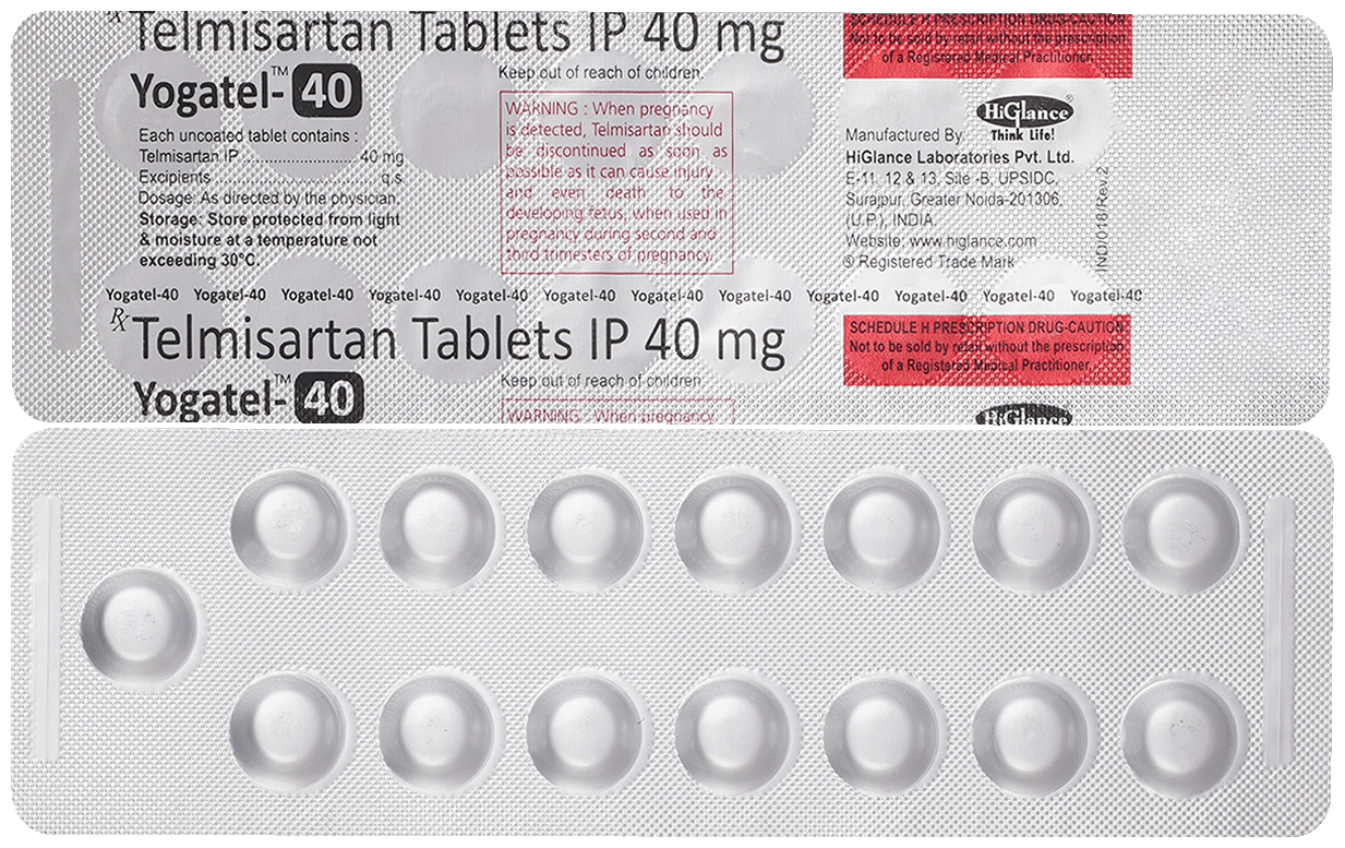 Yogatel 40 Tablet