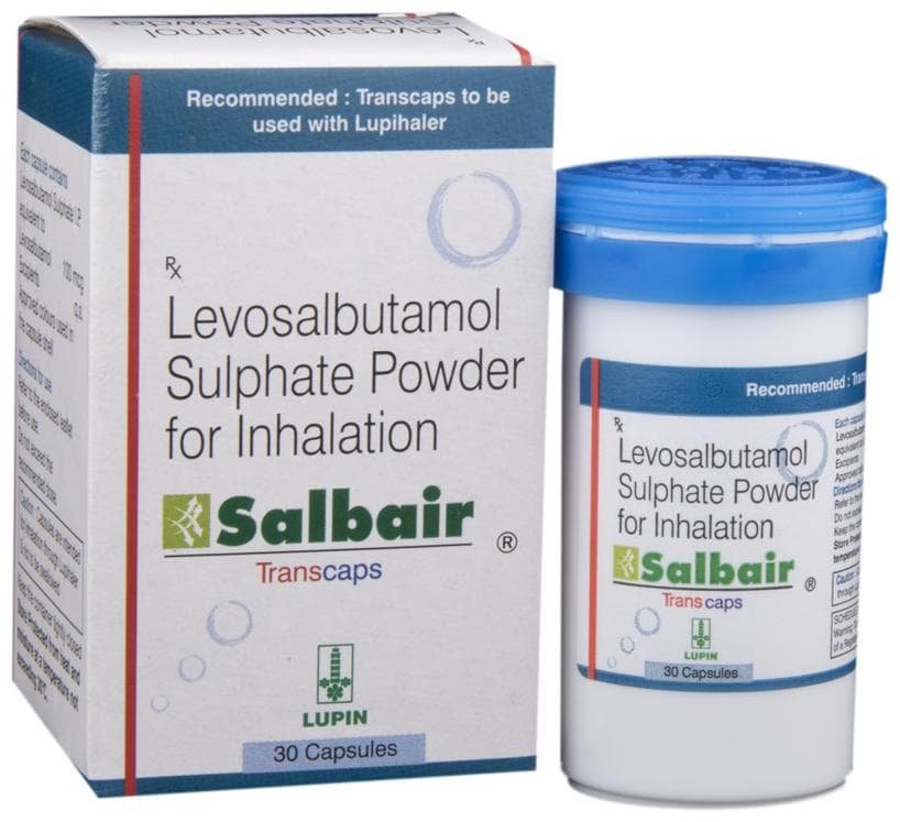 Salbair 100mcg Transcaps