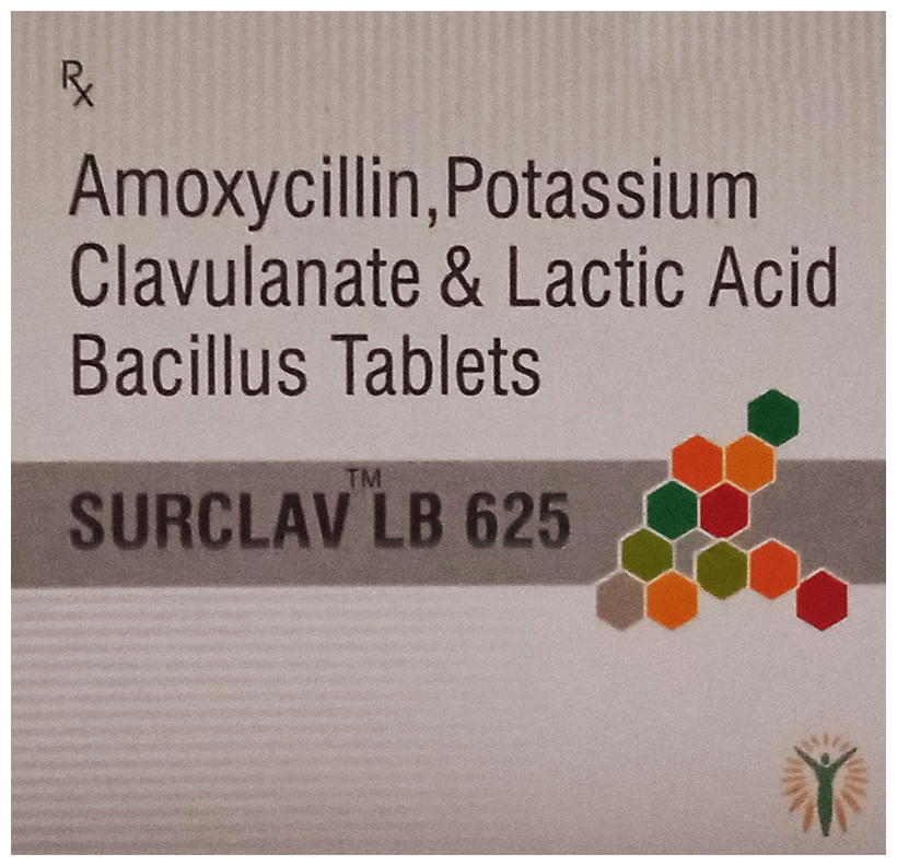 Surclav LB 625 Tablet