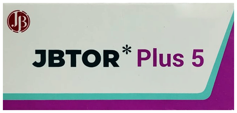 Jbtor Plus 50mg/5mg Tablet