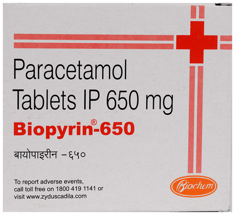 Biopyrin 650 Tablet