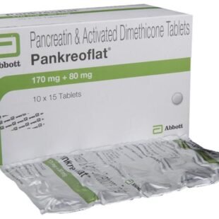 Pankreoflat 170mg/80mg Tablet