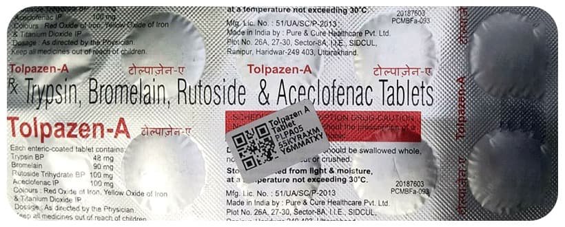 Tolpazen A Tablet