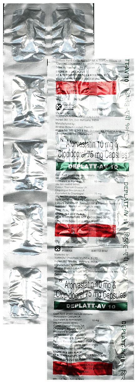 Deplatt-AV 10 Capsule