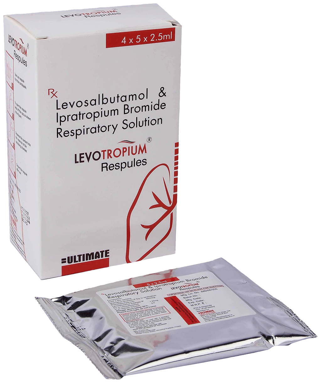 Levotropium Respules (2.5ml Each)