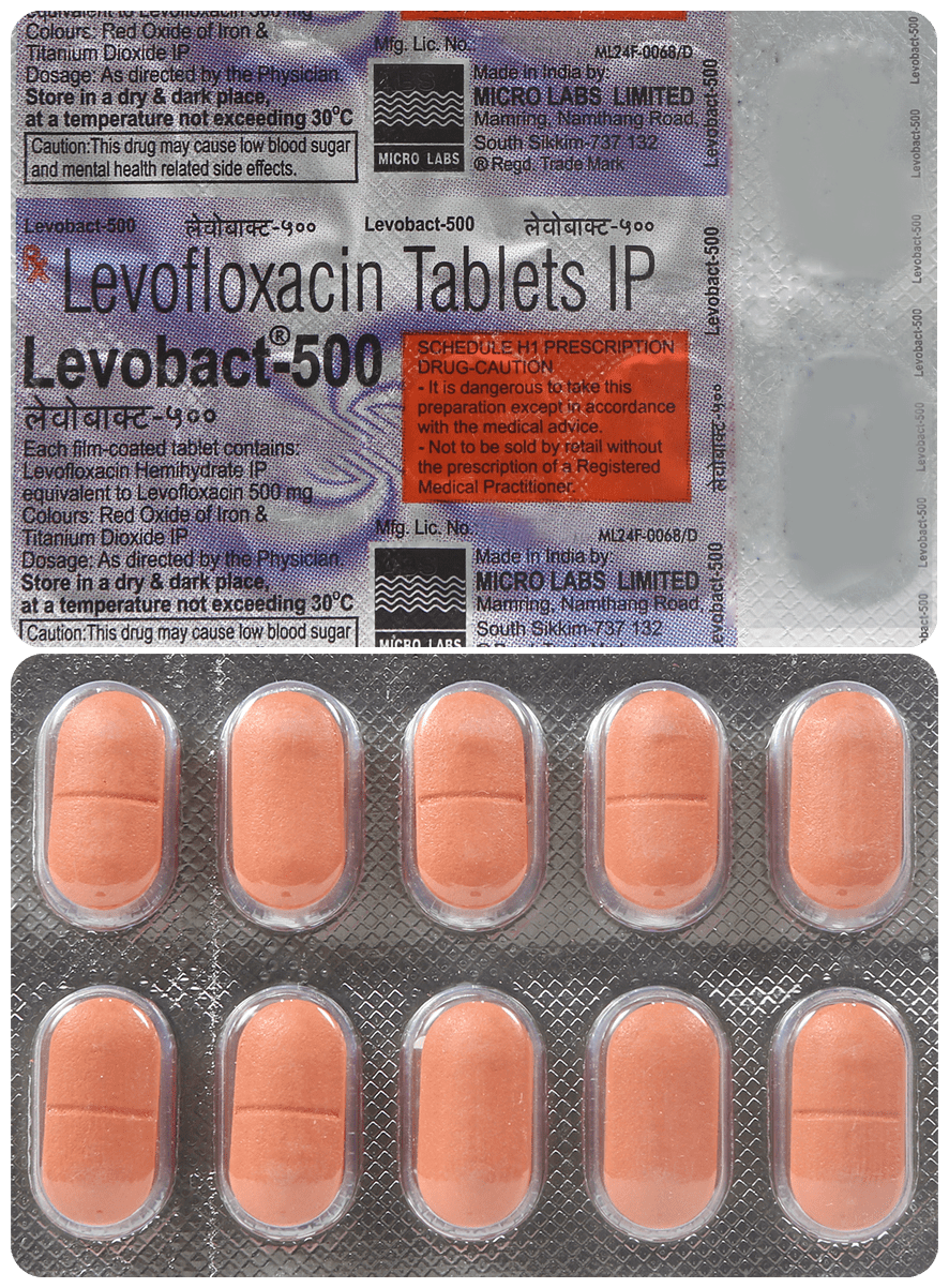 Levobact 500 Tablet