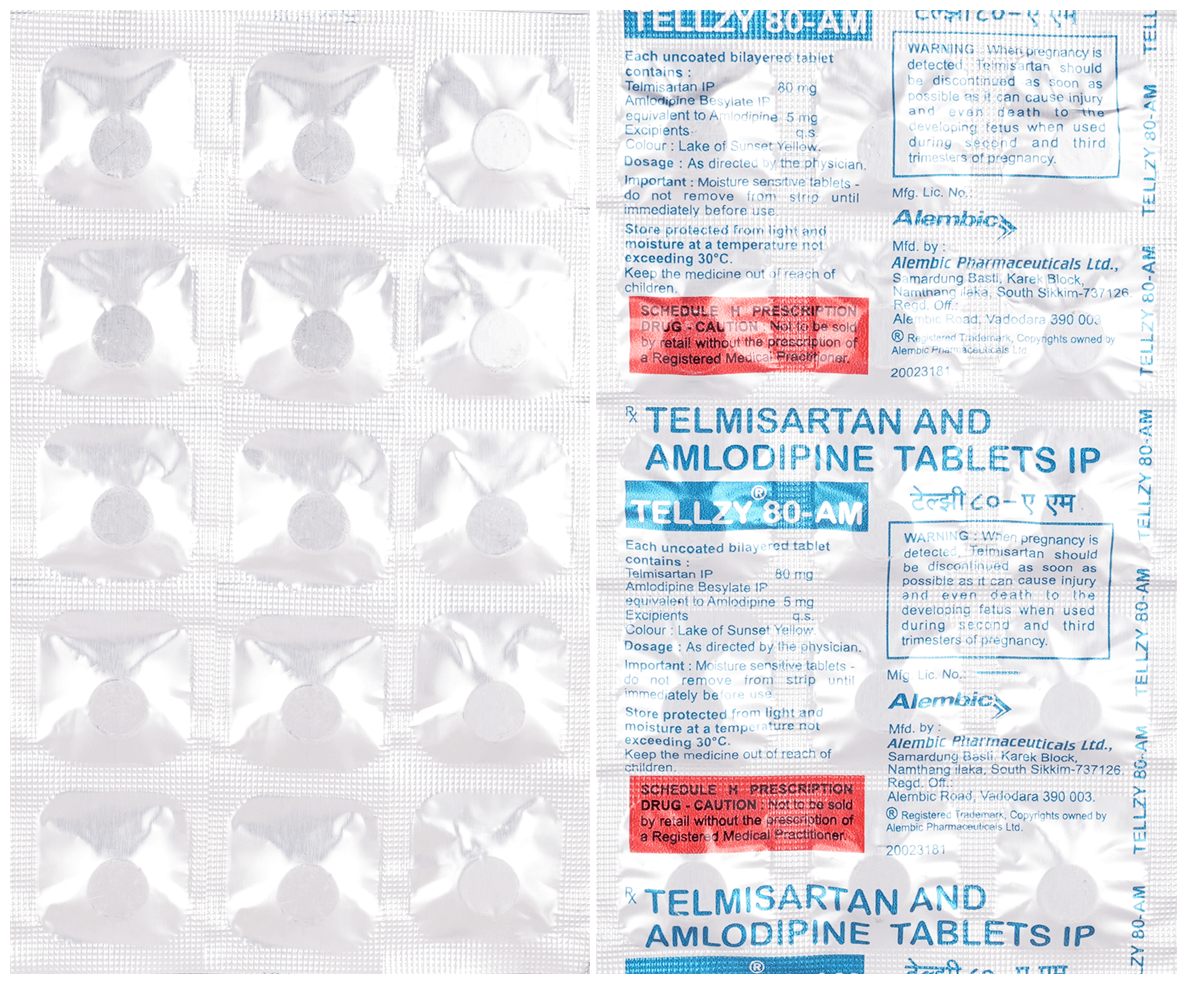 Tellzy 80-AM Tablet