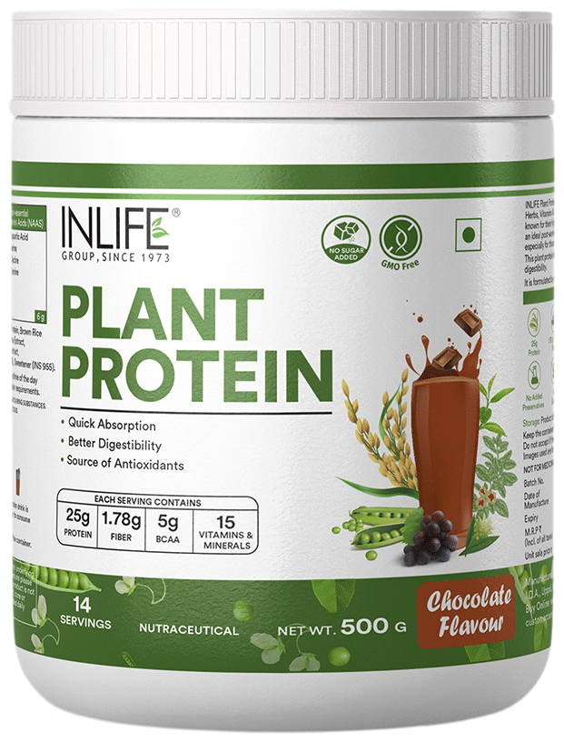 Inlife Plant Protein Powder Chocolate