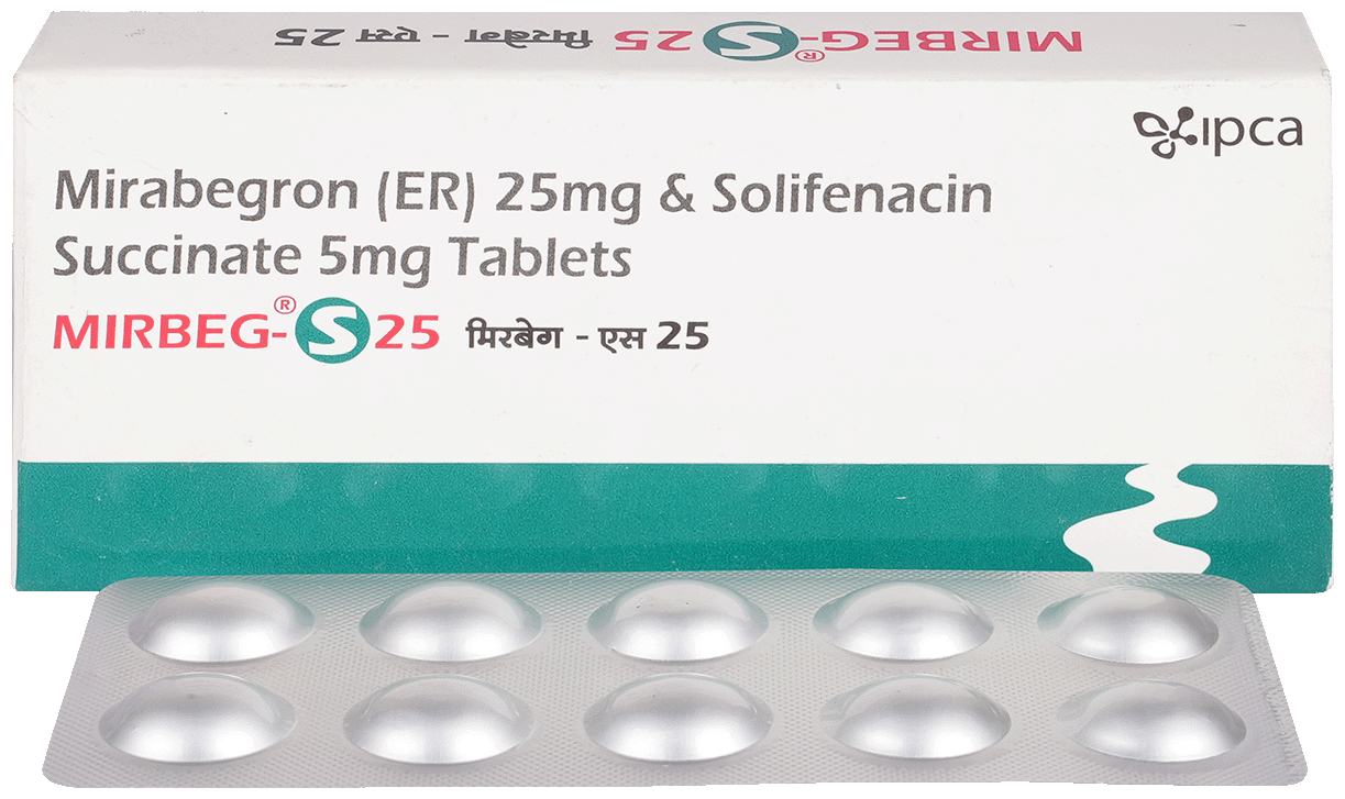 Mirbeg-S 25 Tablet ER