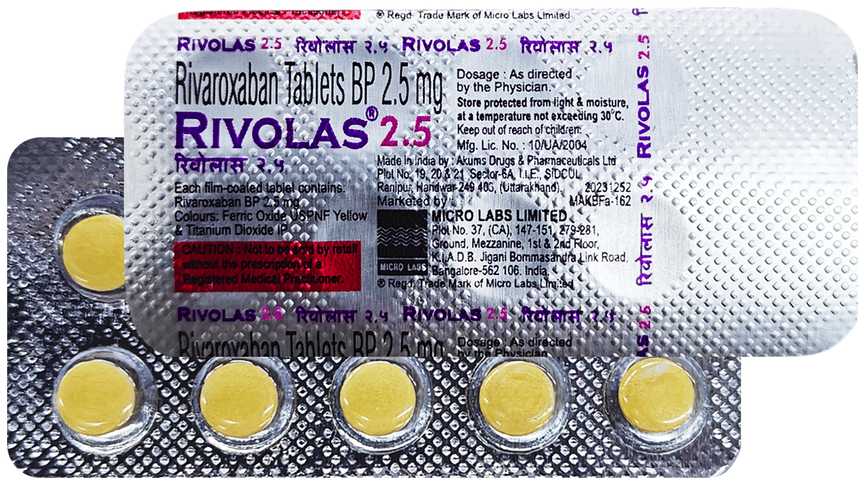 Rivolas 2.5mg Tablet