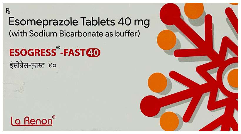 ESOgress Fast 40mg Tablet