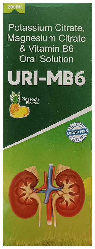 Uri-MB6 Oral Solution Pineapple Sugar Free
