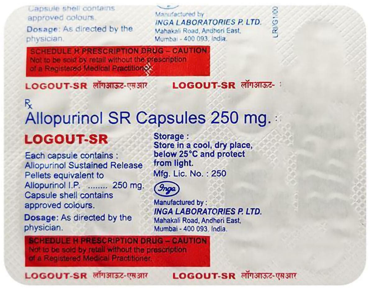 Logout 250mg Capsule SR
