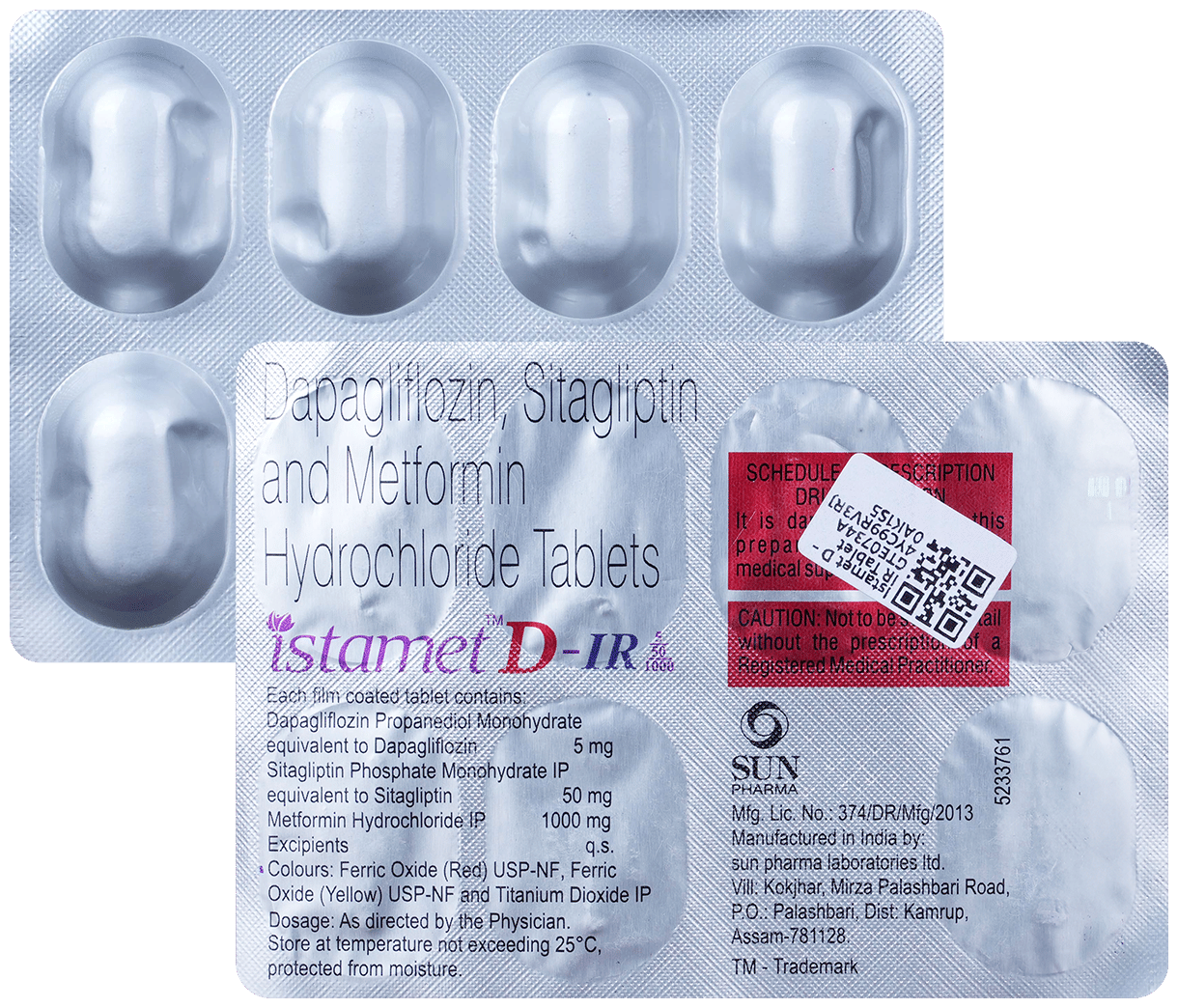 Istamet D 5/50/1000 IR Tablet